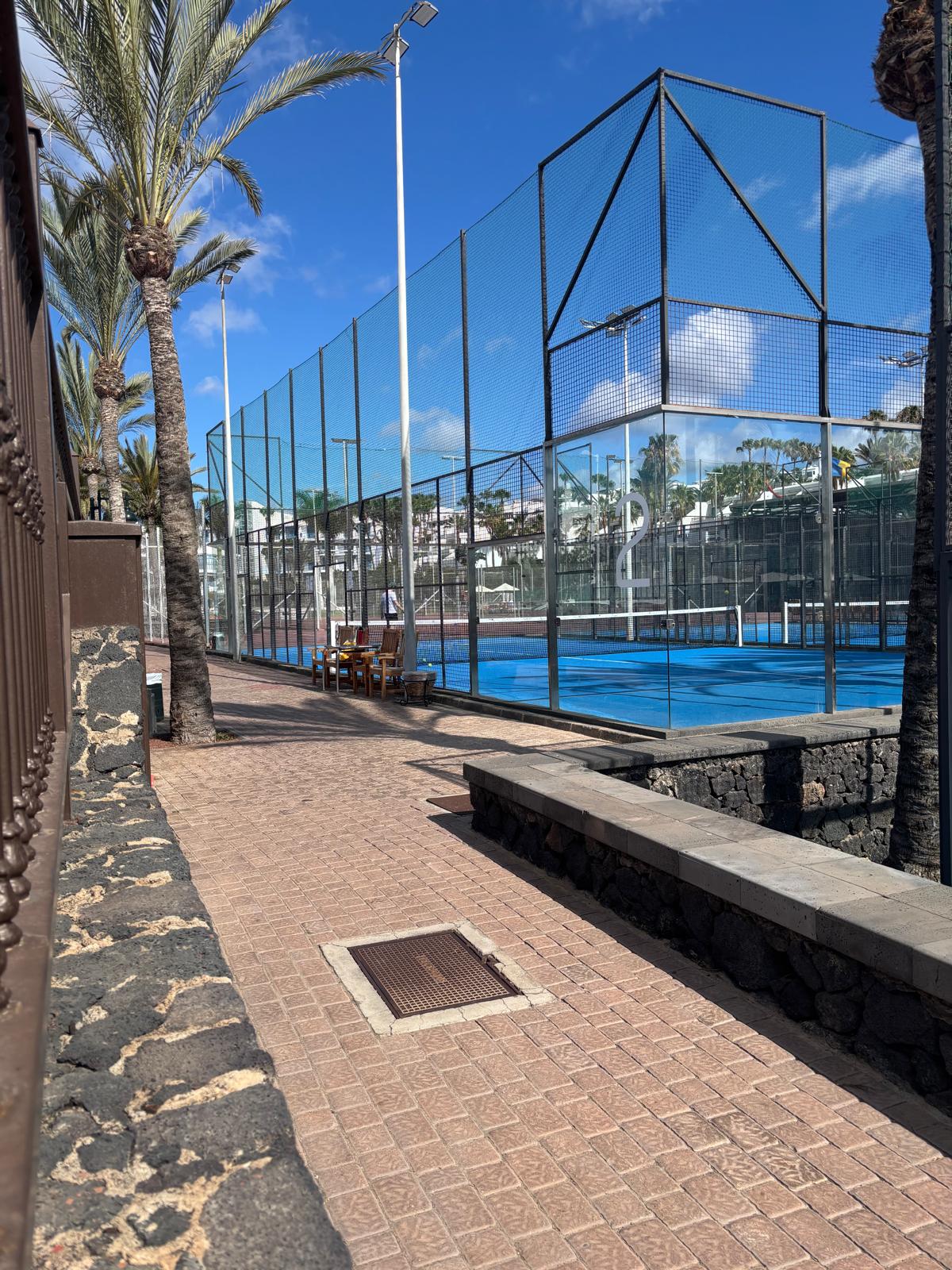 Pistas de pádel del centro deportivo